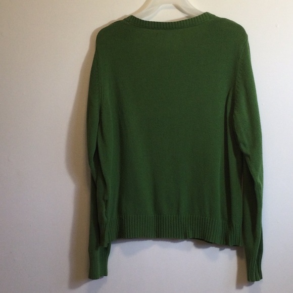Old Navy Green V-Neck Sweater, size XXL - Picture 2 of 7